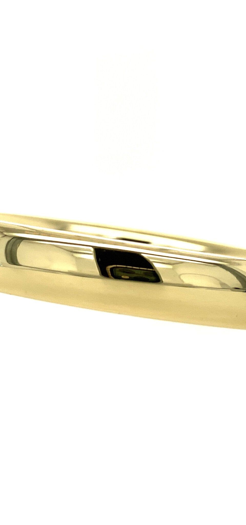Vintage 14K Gold Smooth Bangle